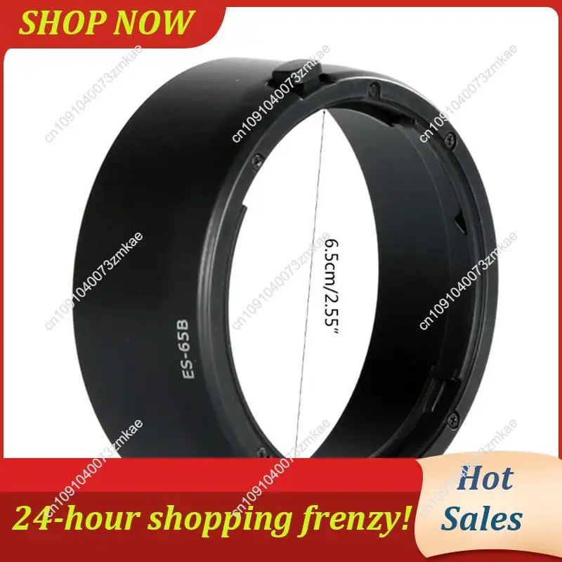Daily Sale ES65B Camera Lens Hood ES-65B Sun Shade Cover For Canon EOS R RP R5 R6 With RF 50Mm F1.8 STM