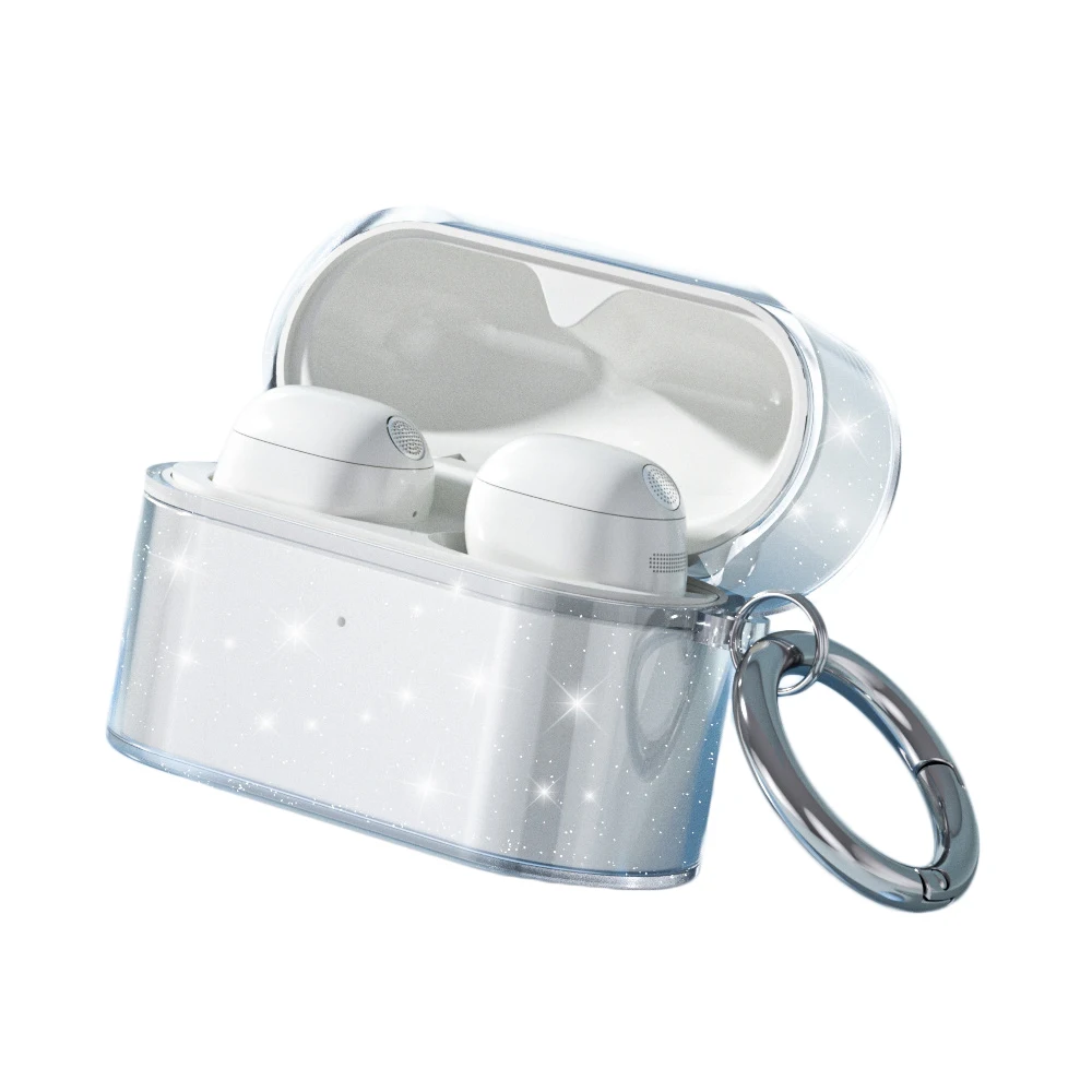 

For Sony WF-1000XM6 Case Ultra-Thin TPU Cover with Negative Pressure Adsorption Crystal Clear Shockproof Dustproof