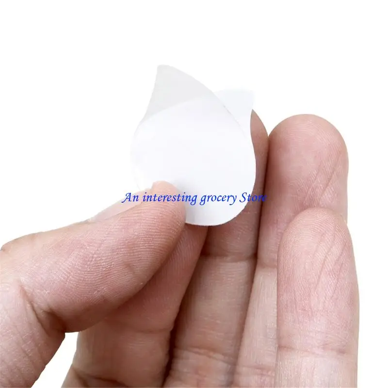 652D 20Pcs Flute Fingers Pad Silicone Thumb Cushion Protective Stickers Easy Install