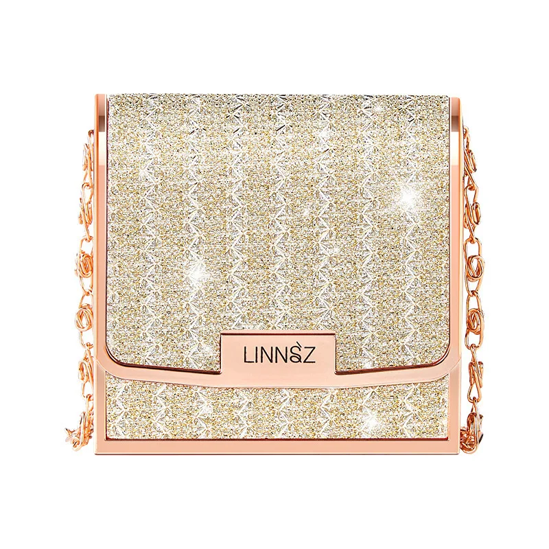 Set di rossetti opachi 3 colori con borsa a catena argentata, impermeabile, antiaderente, a lunga durata, rosso 3,5 gx 3 pezzi