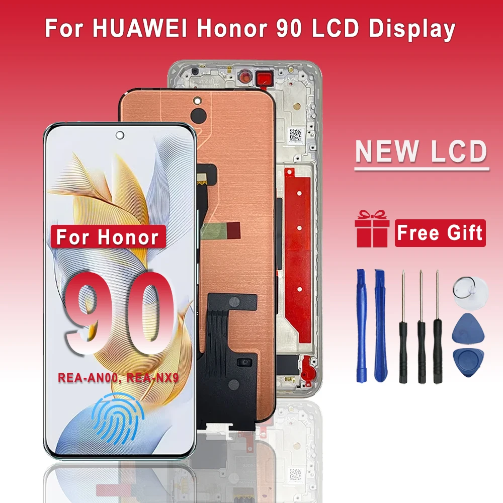 oem-display-for-huawei-honor-90-lcd-touch-screen-digitizer-assembly-replace-parts-for-huawei-honor-90-lcd-rea-an00-rea-nx9