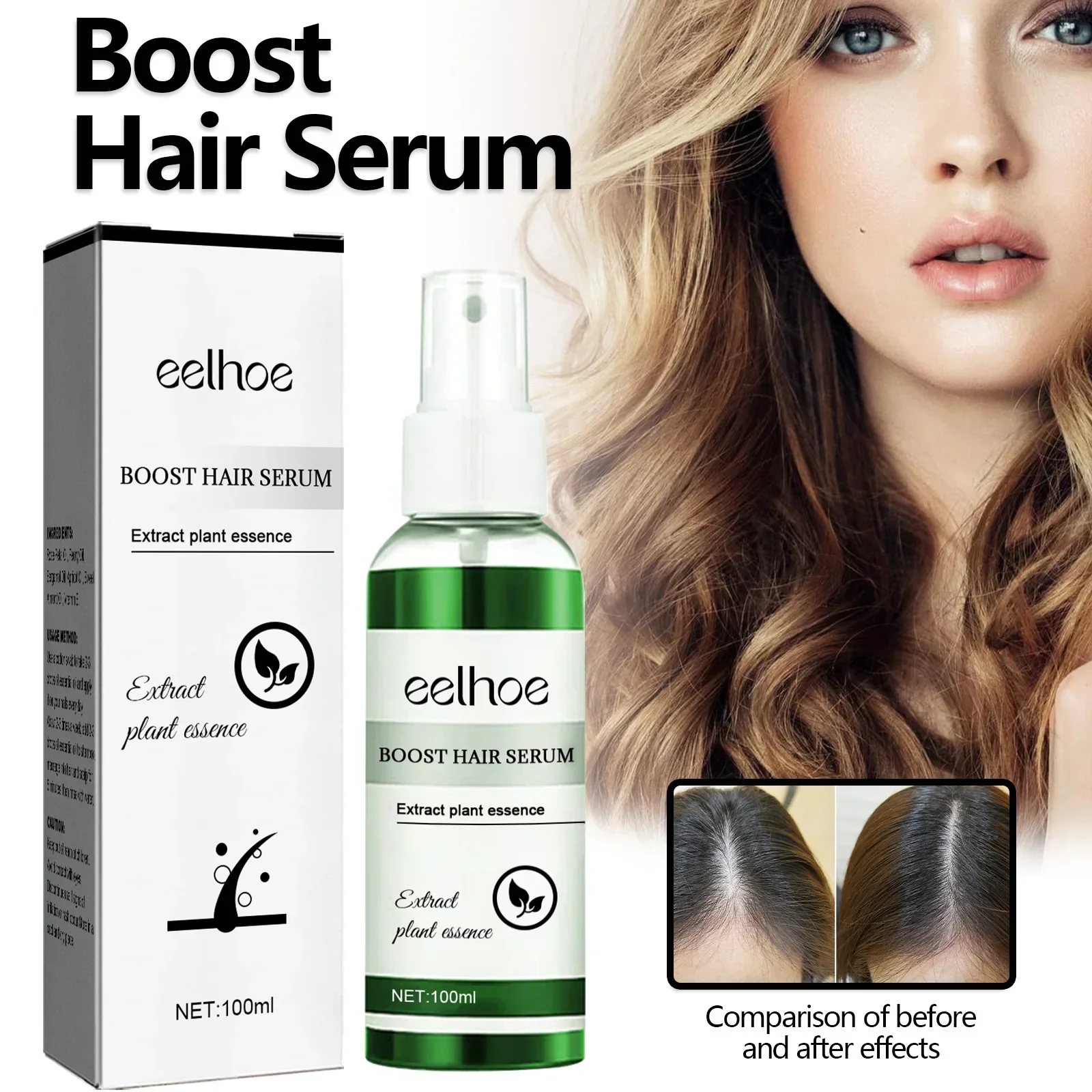 

Sdottor New Eelhoe Rosemary Herbal Hair Care Essence Anti-Drop Solid Hair Strong Hairs Supple Hairs Care Dense Hairs Liquid Hair