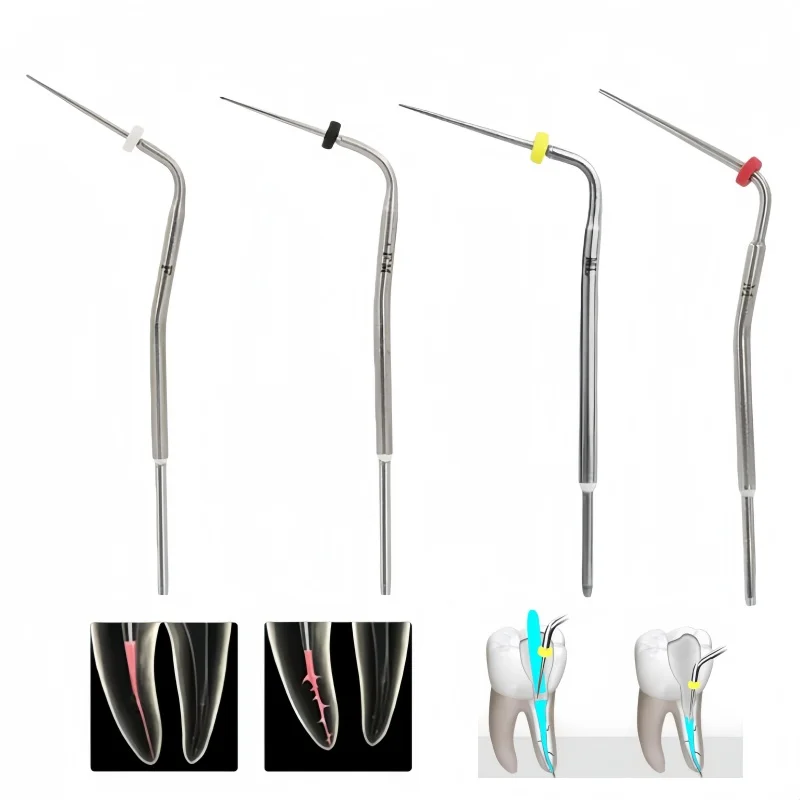 1pcs Dental Teether Pen Heating Tip Hot Melt Pen Accessory Root Canal Tip Dentist Hot Melt Filling Heating Needle Dentist Tool