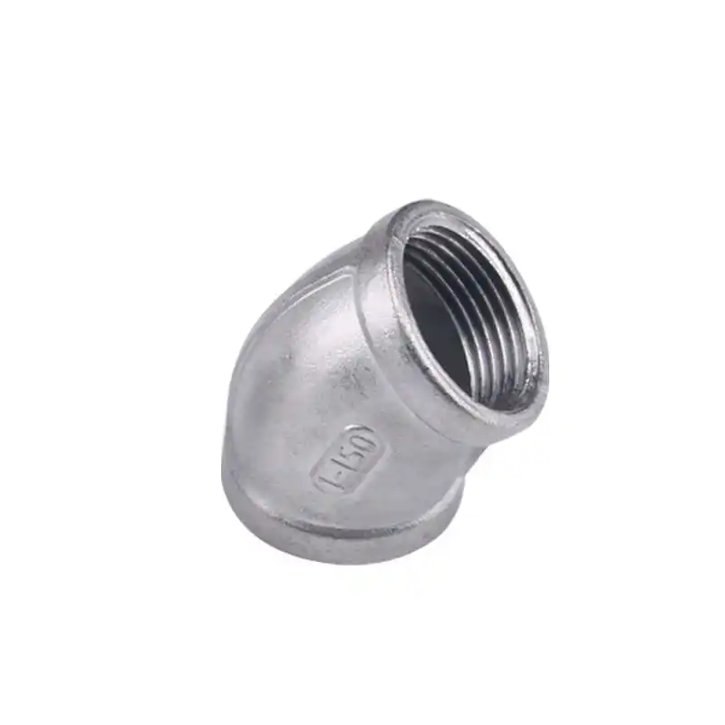

1/4" 3/8" 1/2" 3/4" 1" 1-1/4" BSP Elbow 45Degree Angled 304 Stainless Steel M+F Threaded Pipe Fitting DN8 DN15 DN20 DN25