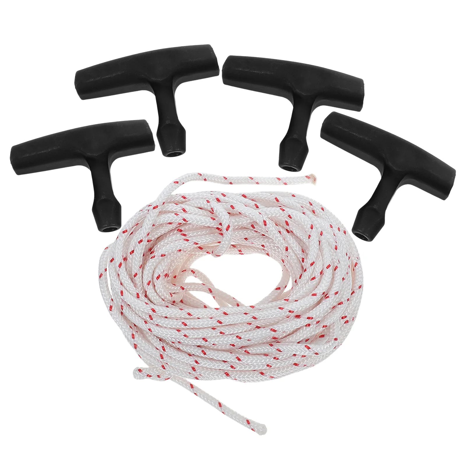 

10M 4Mm Durable Starter Rope Pull Cord Handle Replacement Kit Lawn Mower Chainsaw Generator Trimmer Cord Starter Rope Lawn Mower