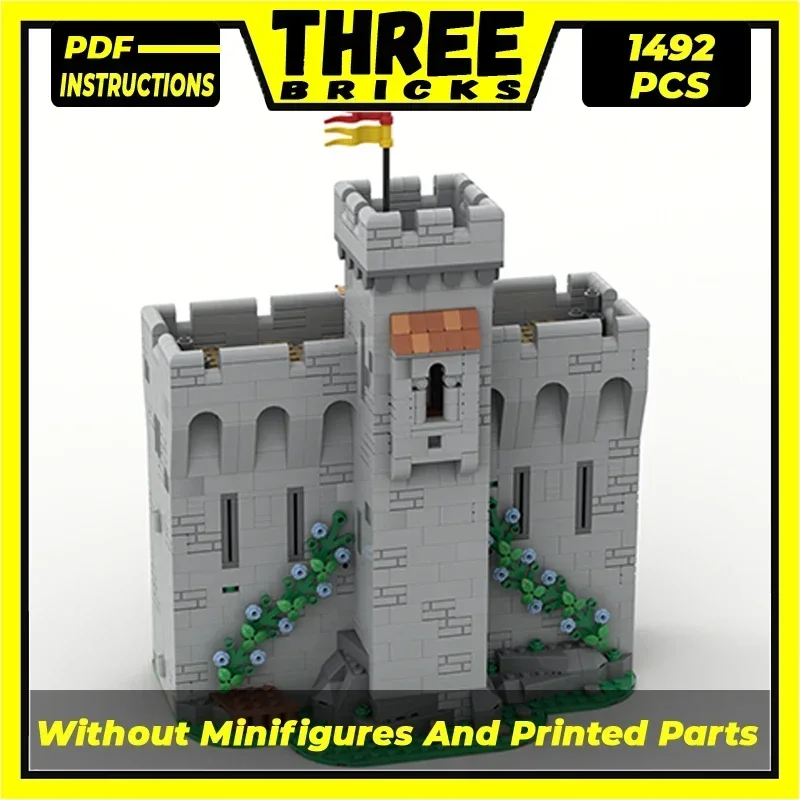 

Moc Building Bricks Military Fortress Model Castle Tower Defense Technology Modular Blocks Gift Christmas Toys DIY Sets Assembly