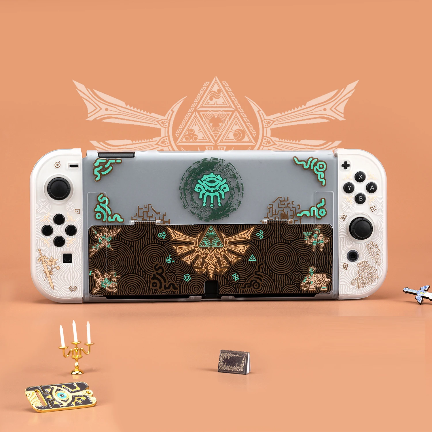 Матовый Прозрачный жесткий чехол, Хрустальный чехол, полная защита для контроллера Nintendo Switch/NS Oled Joy-Con, защитная кожа