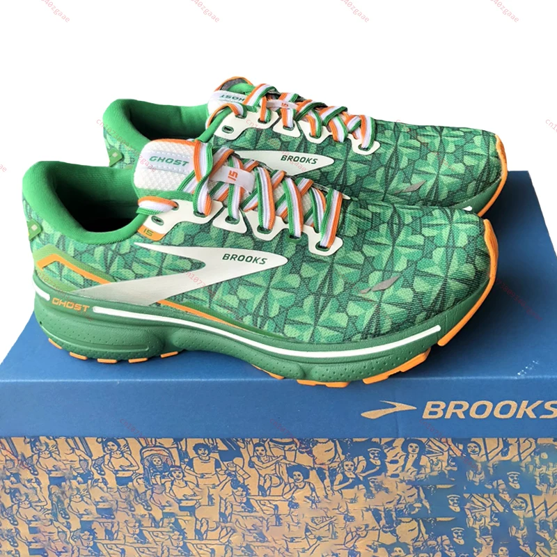 BROOKS Ghost 15 Men Running Shoes Women Sports Shoes Outdoor Non-slip Shock-Absorbing Elastic Marathon Training Sneakers