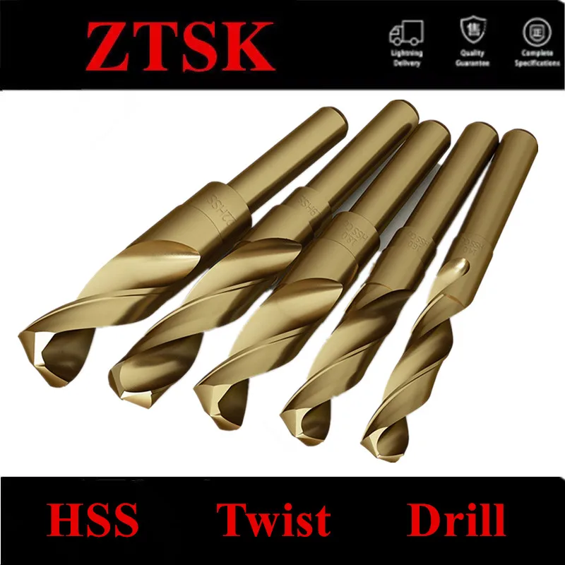 

1PC 13mm-32mm 1/2" inch Dia Reduced Shank HSS-CO Twist Drill Bit (13/14/15mm/16mm/17mm/18mm/19mm/20mm/22mm/25mm/28mm/30mm/32mm)