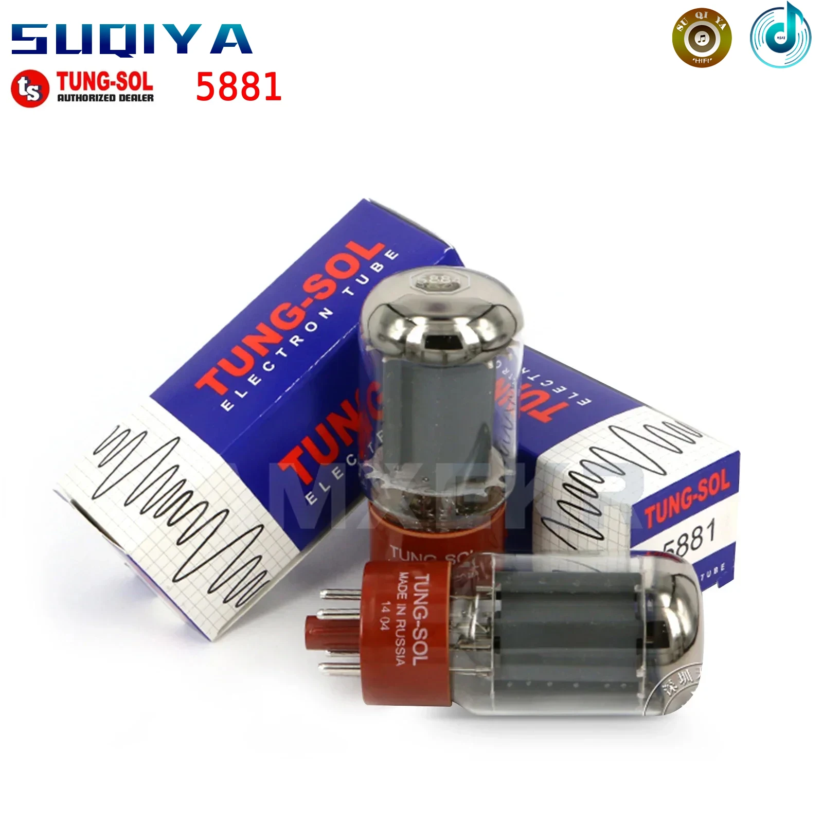 

TUNG-SOL 5881 Vacuum Tube Precision Matching Replaces EL34 5881A 6L6 6P3P 6L6GC KT66 Electronic Tube HIFI Audio Valves Genuine