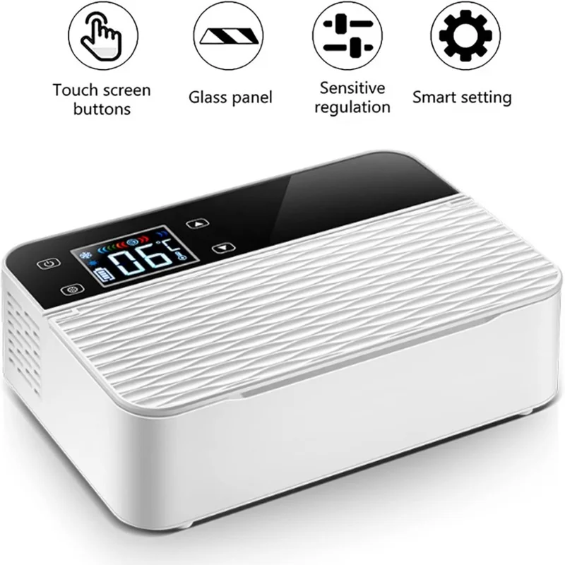 Mini Fridge Medical Insulin Case Cooler USB Rechargeable Refrigerator Insulin Bag Travel Keep Chilled Meds with LCD Display