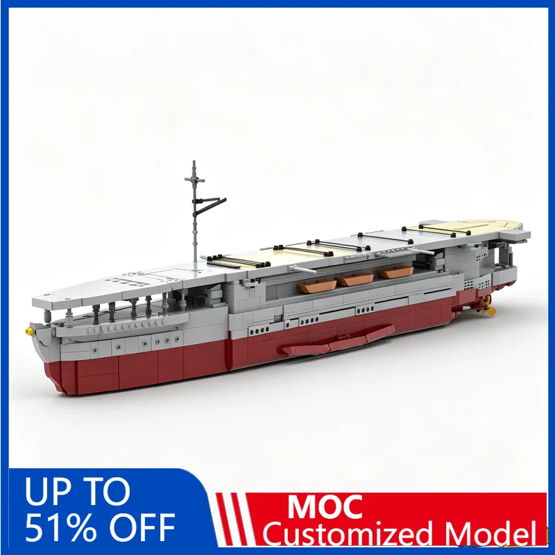 

NEW 2244Pcs Hōshō Aircraft Carrier Brick Building Blocks Diy Educational Assembly Toy Warship Display Collection Christmas Gift