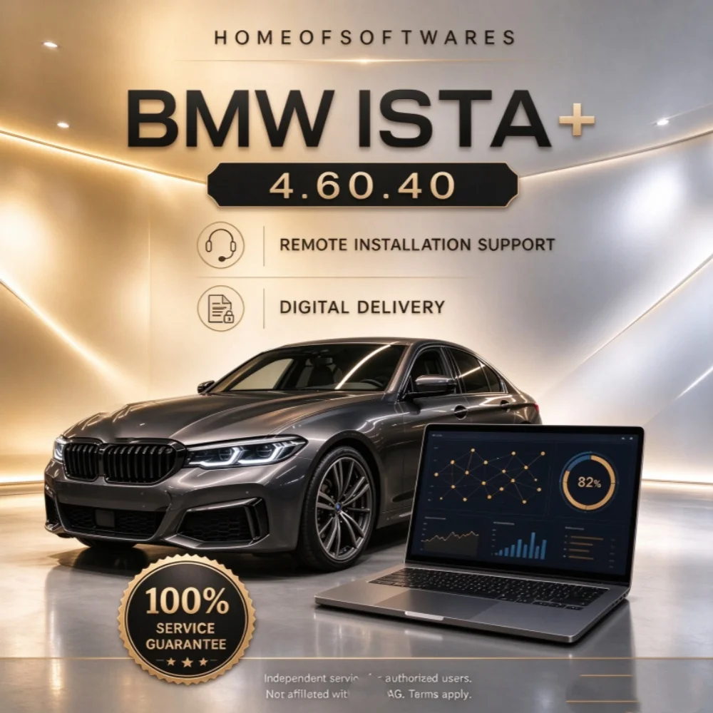 ISTA 4.60.40 July 2026 Diagnostic Software ICOM ENET K+Dcan OBD ista software with full psdzdata
