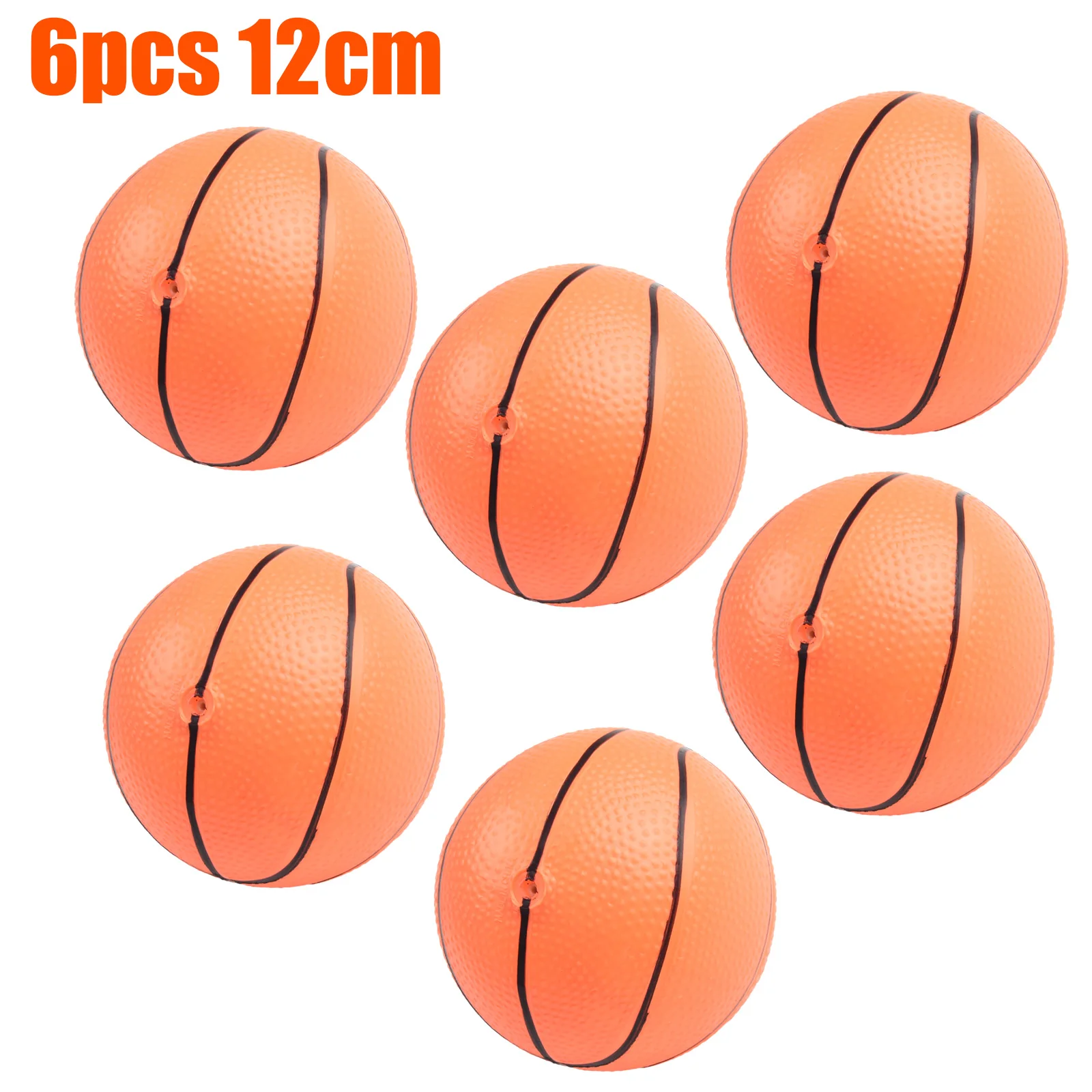 6pcs Small Mini Children Inflatable Basketballs Kids Indoor Outdoor Sports Toy Inflatable Toy Ball Beach Sports Party Baloon