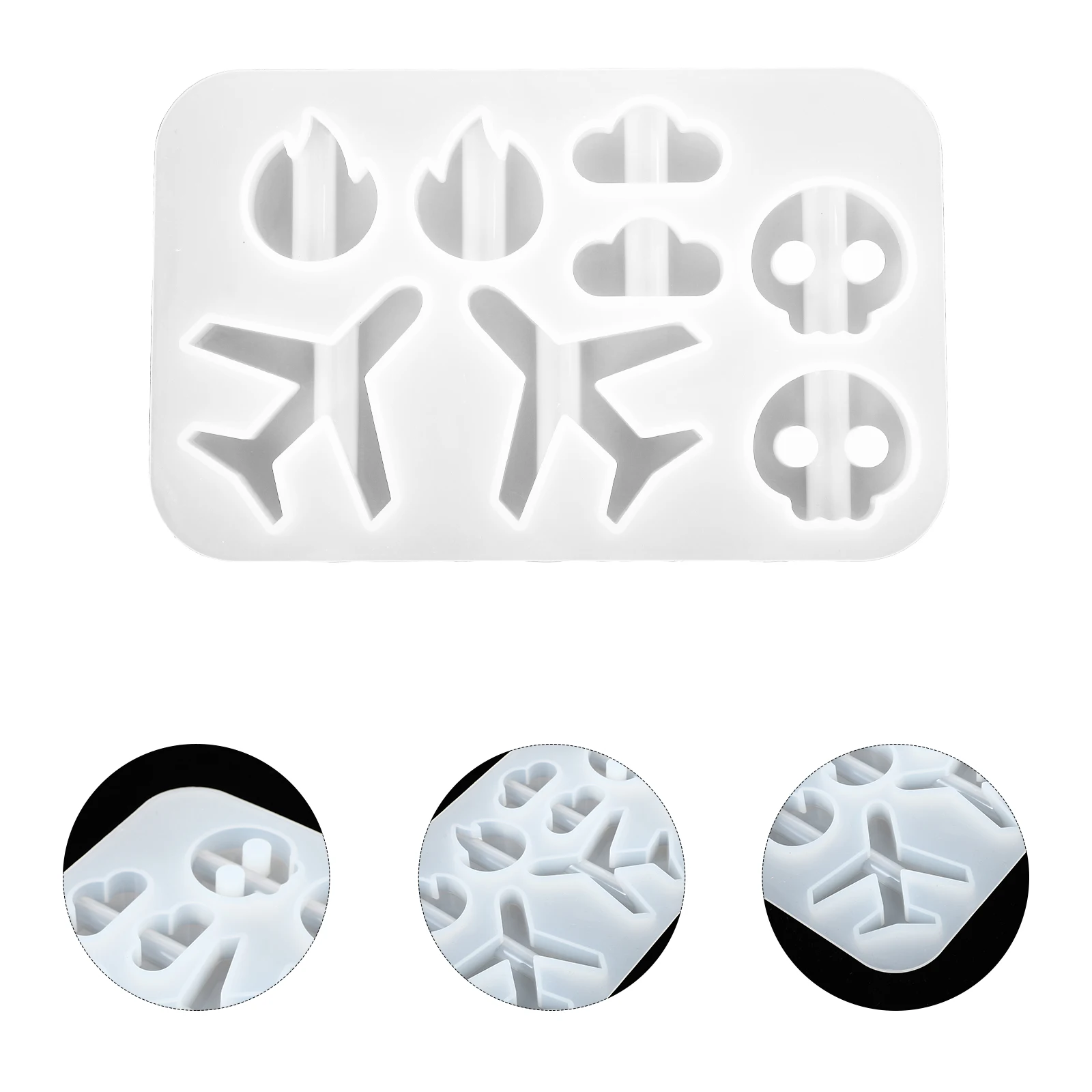 1 قطعة قالب توبر من القش السيليكون غير لاصق لتقوم بها بنفسك قالب حرفي من راتنجات الايبوكسي لتزيين الهدايا اليدوية ملحقات فنية متعددة الأغراض