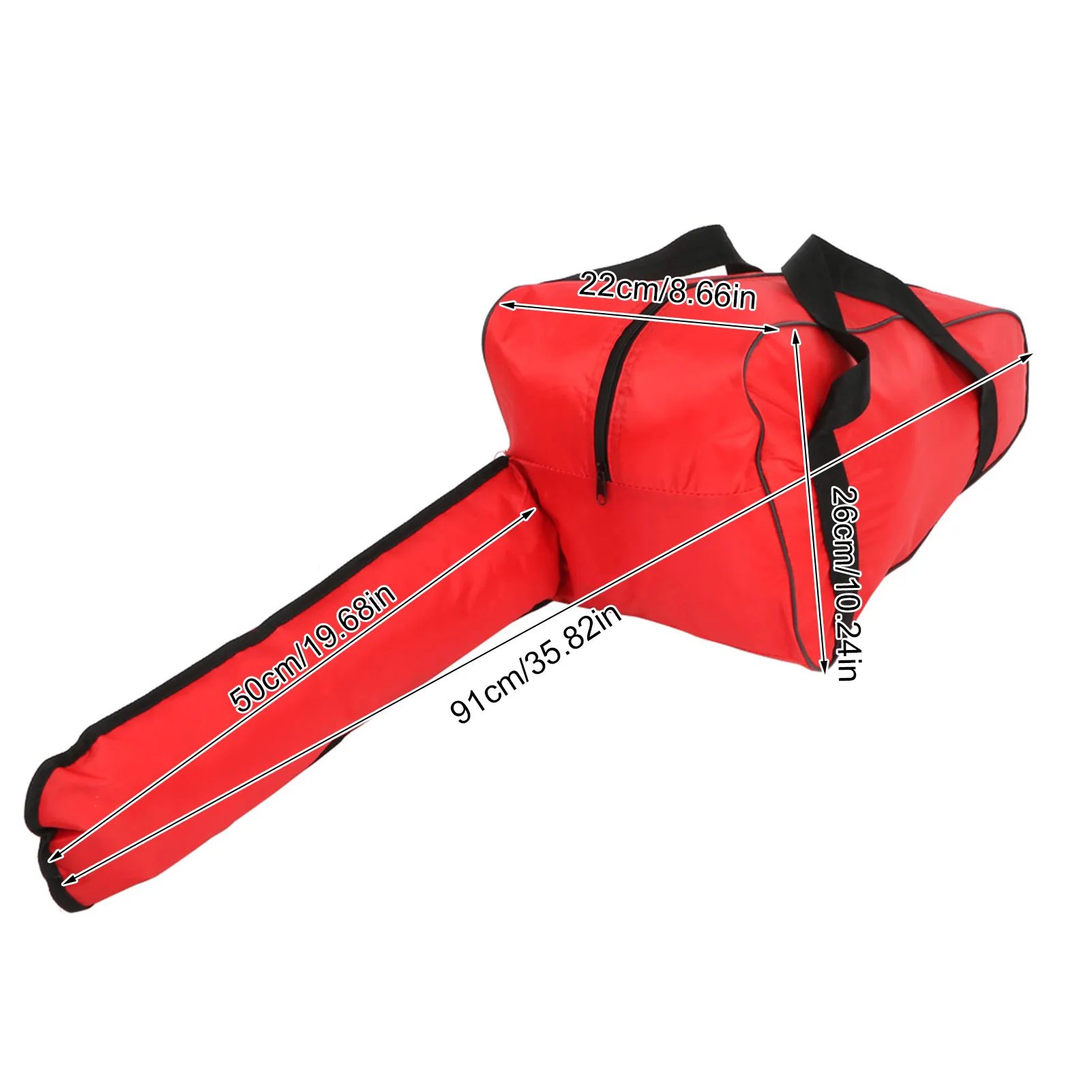 Heavy Duty Chain Saw Storage Bag With Long Zipper Spacious Oxford Tool Bag Ideal For Easy Access/Safe Chain Saw Transportation