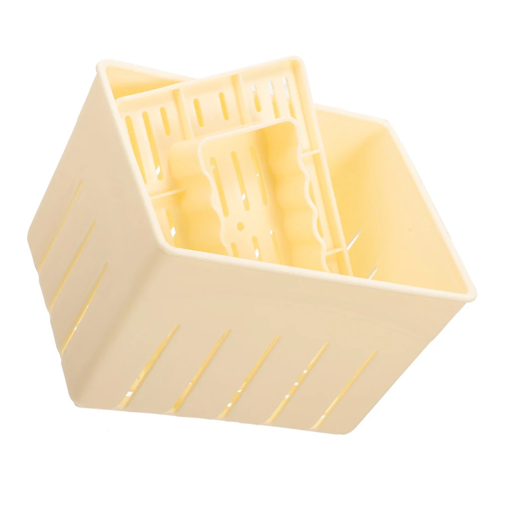 

1pcs Cheese Pressing Plate 140x105x95mm Tofu Mold DIY Maker Homemade Bean Curd Tool Kitchen Supplies Sturdy Lightweight
