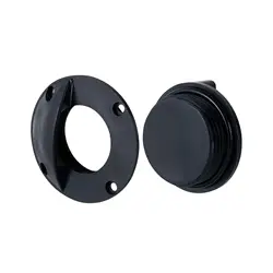 9cm Scupper Stopper Transom Bung Screw Type Deck Fittings Bilge Boat Drain Plug for Canoe Yacht Kayak Raft Water Sports