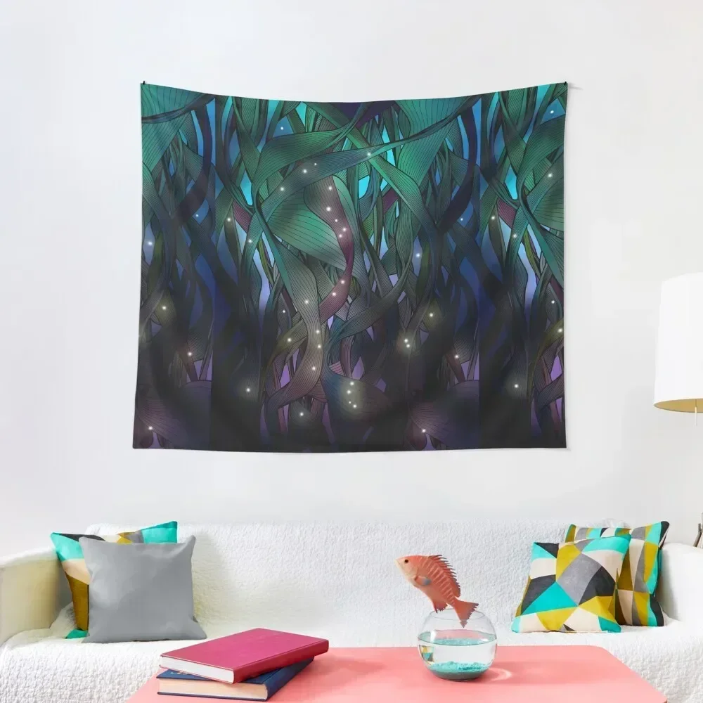 

Nocturne (with Fireflies) Tapestry Carpet Wall Cute Room Decor Room Decor For Girls Home And Comfort Decor Tapestry