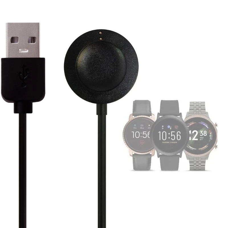 Efficient Charging Cable Wire with Strong Hold for Gen 6 5 4 Smartwatch, Fast Power Transfer, Secure Connection