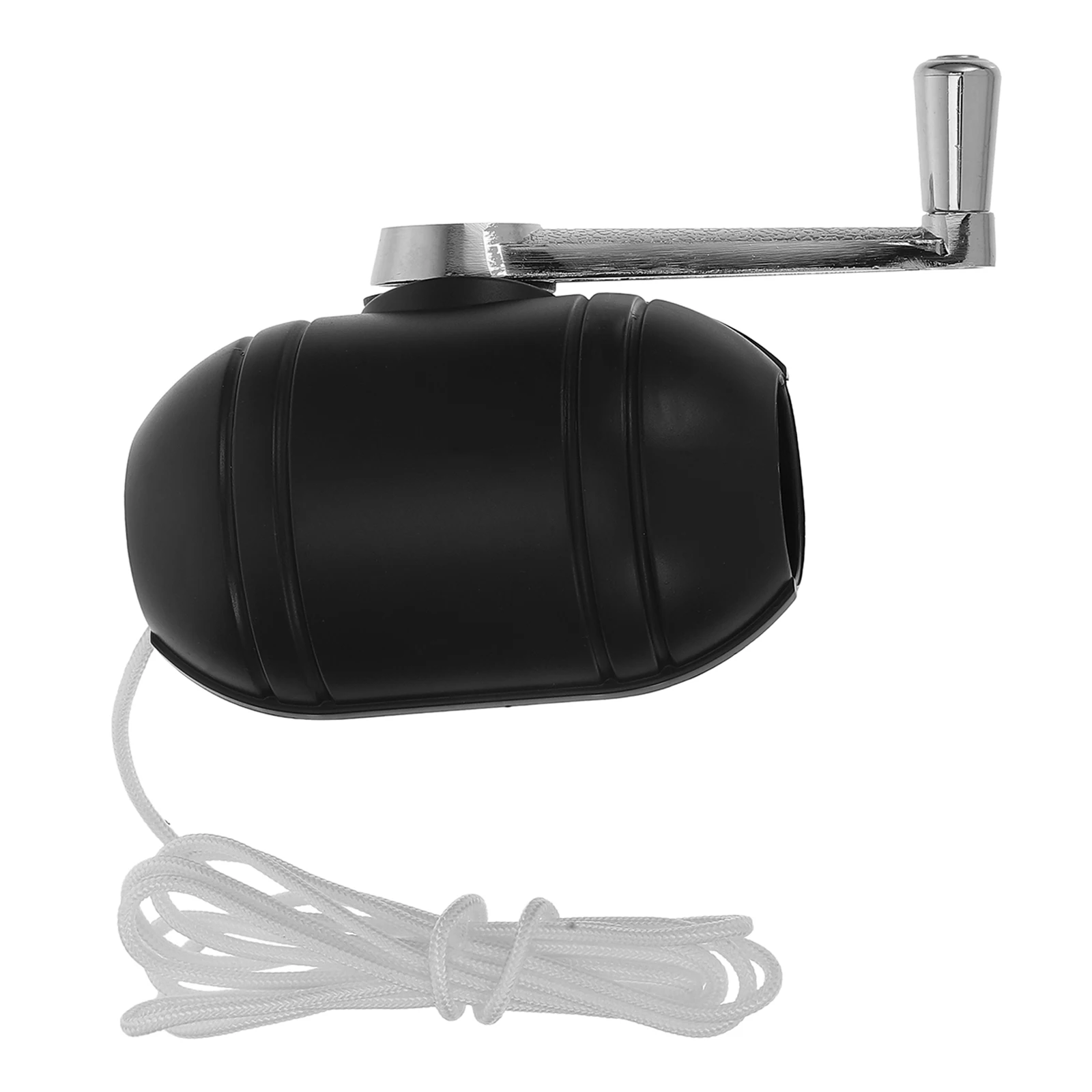 

Patio Umbrella Crank Handle Replacement Durable Plastic Repair Accessories Black Coating AntiRust LongLasting Strap Easy