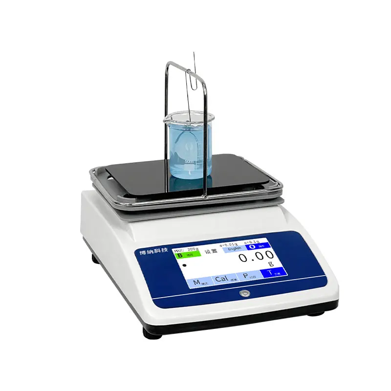 SJ-300CY Digital Liquid Testing Densimeter 300g 1mg Touch Screen Liquid Density Meter Tester for Lab Use