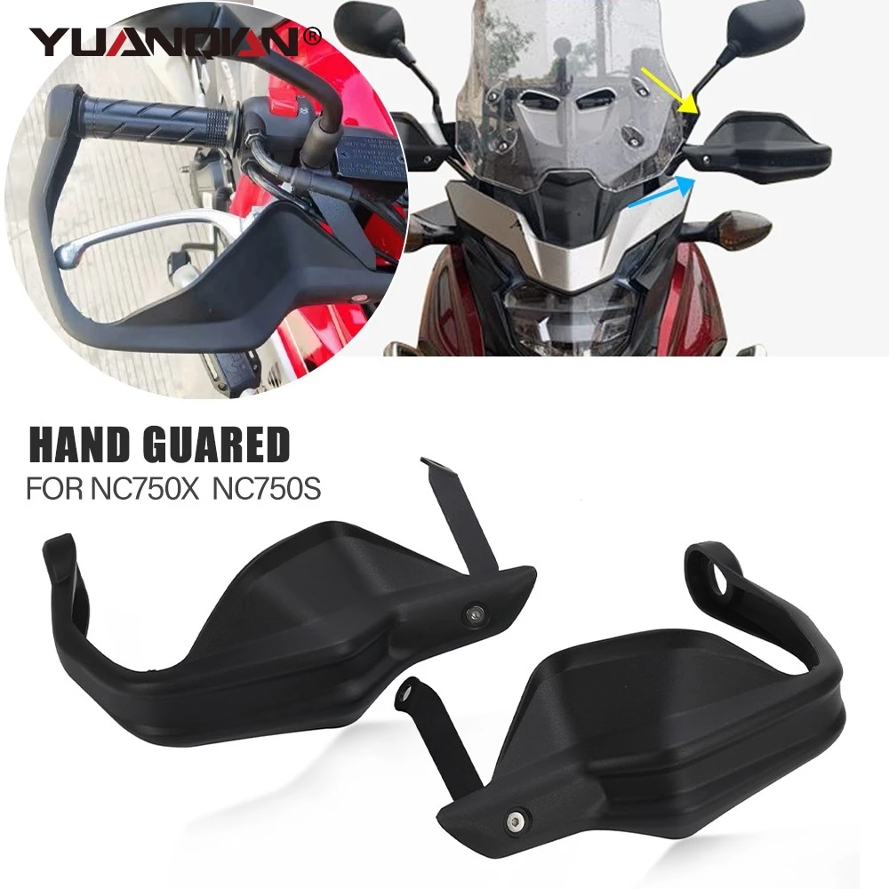 For Honda NC750X CB500X NC750S NC700X NC750 X 2013-2023 2022 2021 Brake Clutch Lever Handguard Protector Wind Shield Hand Guard