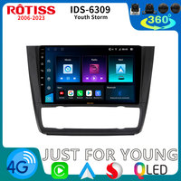 Rotiss 8Core Android Car Radio GPS For BMW 1 Series E81 E82 E87 E88 i20 116i 116d 120i 120d 2004-2011 AutoCarPlay Stereo 4G WIFI
