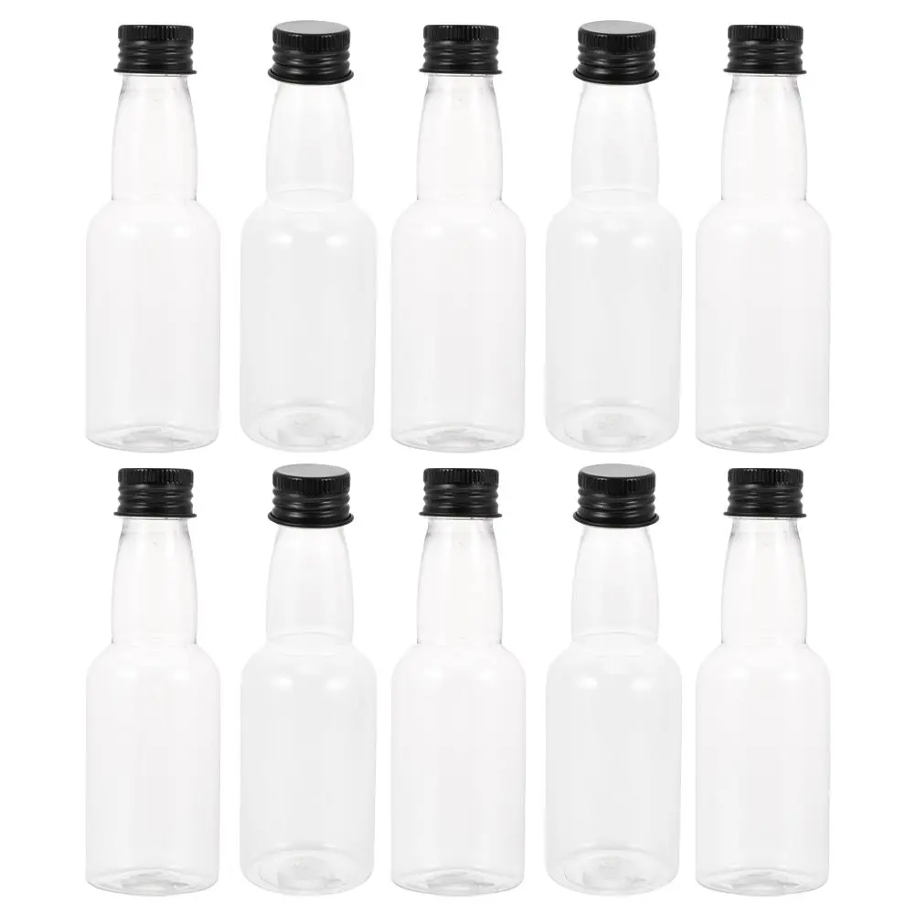 50pcs-reusable-plastic-sub-bottles-transparent-small-bottles-for-liquor-milk-juices-portable-storage-for-travel-outdoors