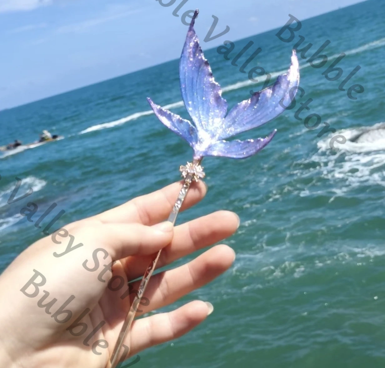 

Аниме Love and Deepspace Rafayel Косплей Рыбий хвост Шпилька Мультяшные расчески Палочки Нео Китайский стиль Аксессуар для волос Украсить Рождественский подарок