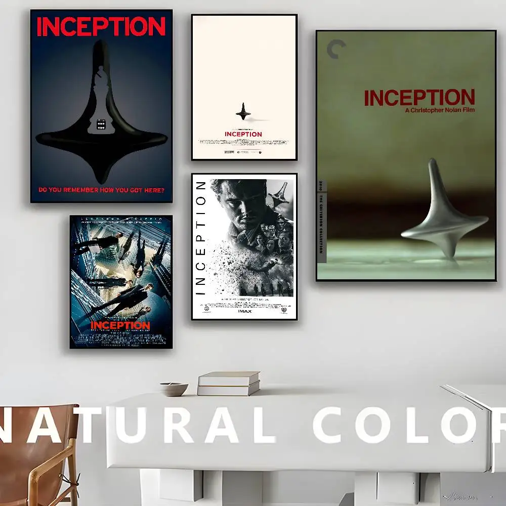 ملصق فيلم نولان's Works Inception ملصق ورق كرافت ريترو DIY غرفة بار مقهى لوحة جدارية فنية جمالية