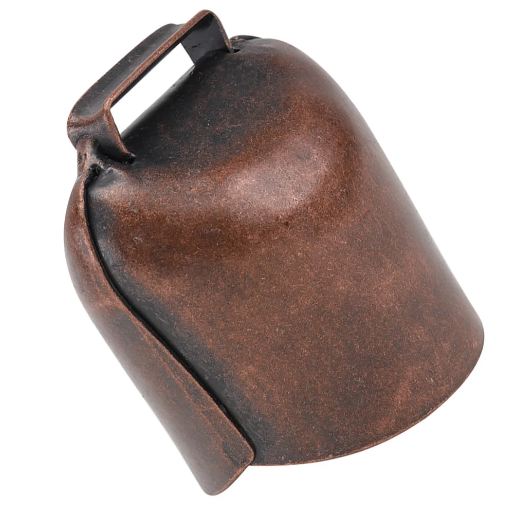 

Iron Thickened Cow Sheep Bell Loud Clear Sound for Large Animals Outdoor Farm Hiking Bells Animal Collar Bell Vintage Style