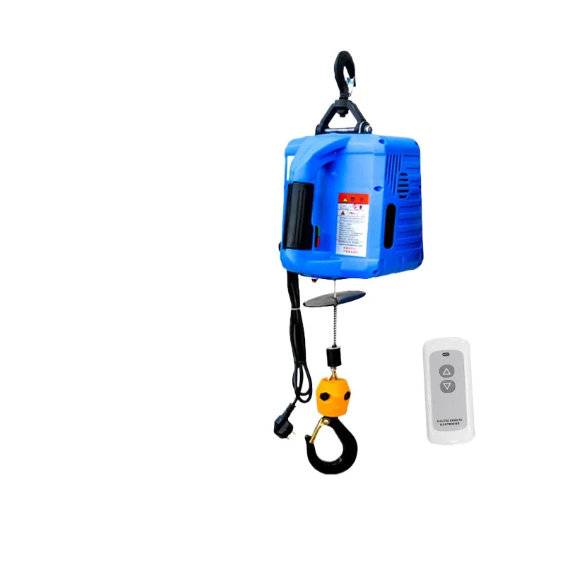Portable Miniature Traction Electric Hoist 500KG Small Wire Rope Electric Hoist