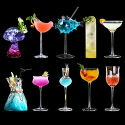 Japanese Cocktail Glass Creative Martini Cup Personality  Margarita Glasses Wine Glass for Bar Restaurant Drinkware