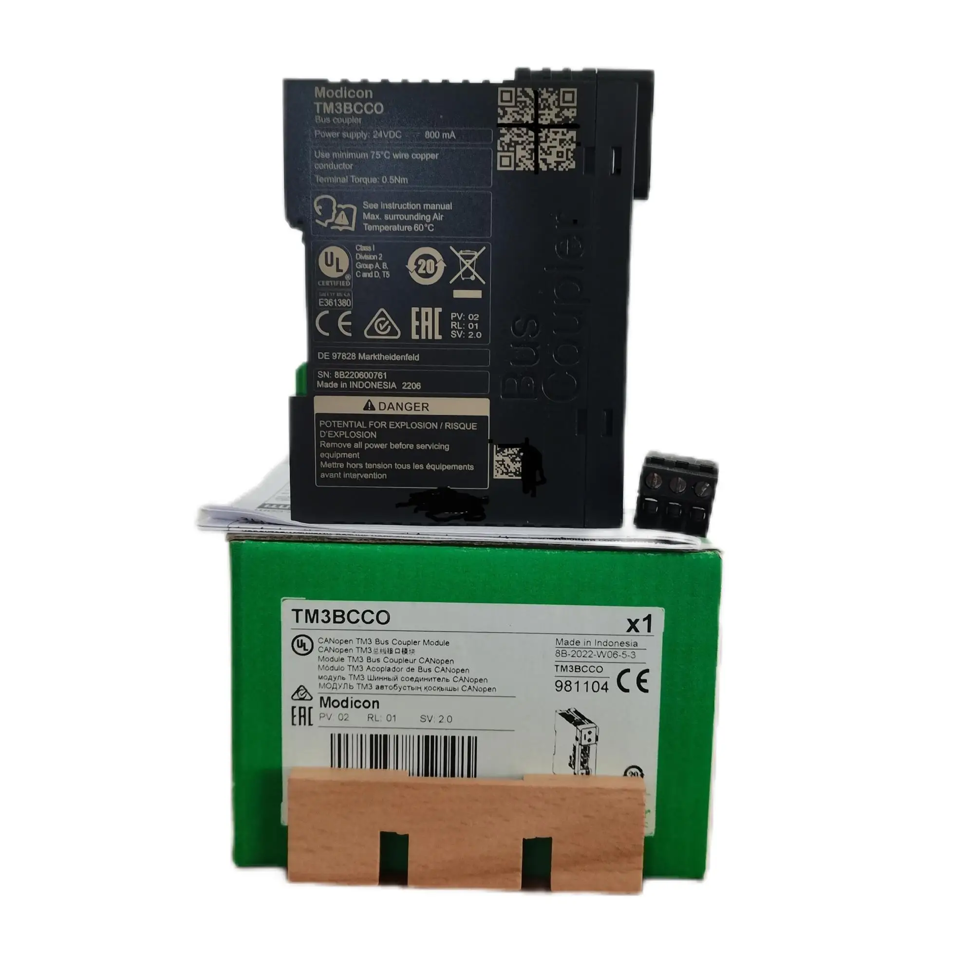 100% nuovissimo modulo PLC originale TM3BCEIP TM3BCCO TM3AI4G TM3DM32R