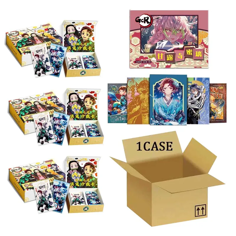 

Wholesales Demon Slayer Collection Cards Nezuko Pack Game New Trading Cards Toys For Children