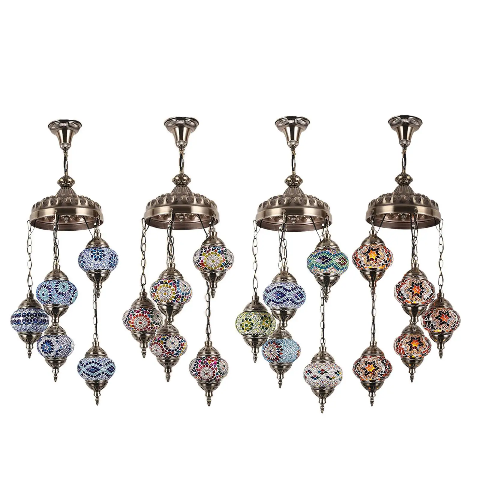 

Turkish Moroccan Mosaic Chandelier Light Hanging Light,Ceiling Hanging Lamp for