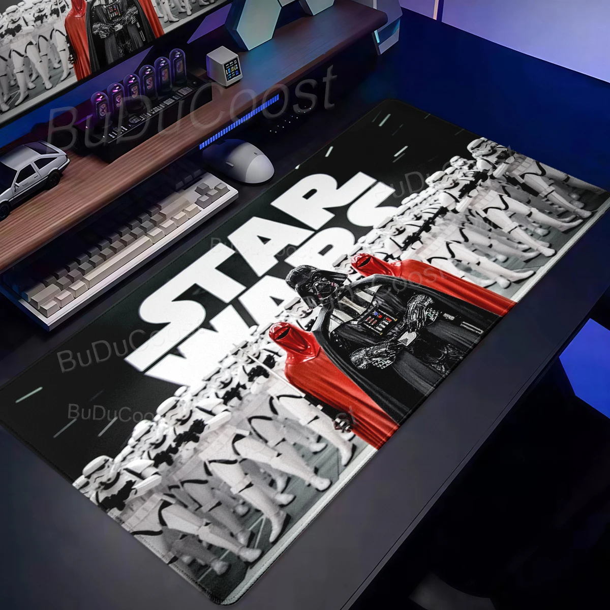 Gaming Non-slip Mouse Pad PC Keyboard Lock Edge Mouse Mat Large Gamer Rubber Desk Mat Star Wars Mousepad Playpad HD Gamer Carpet