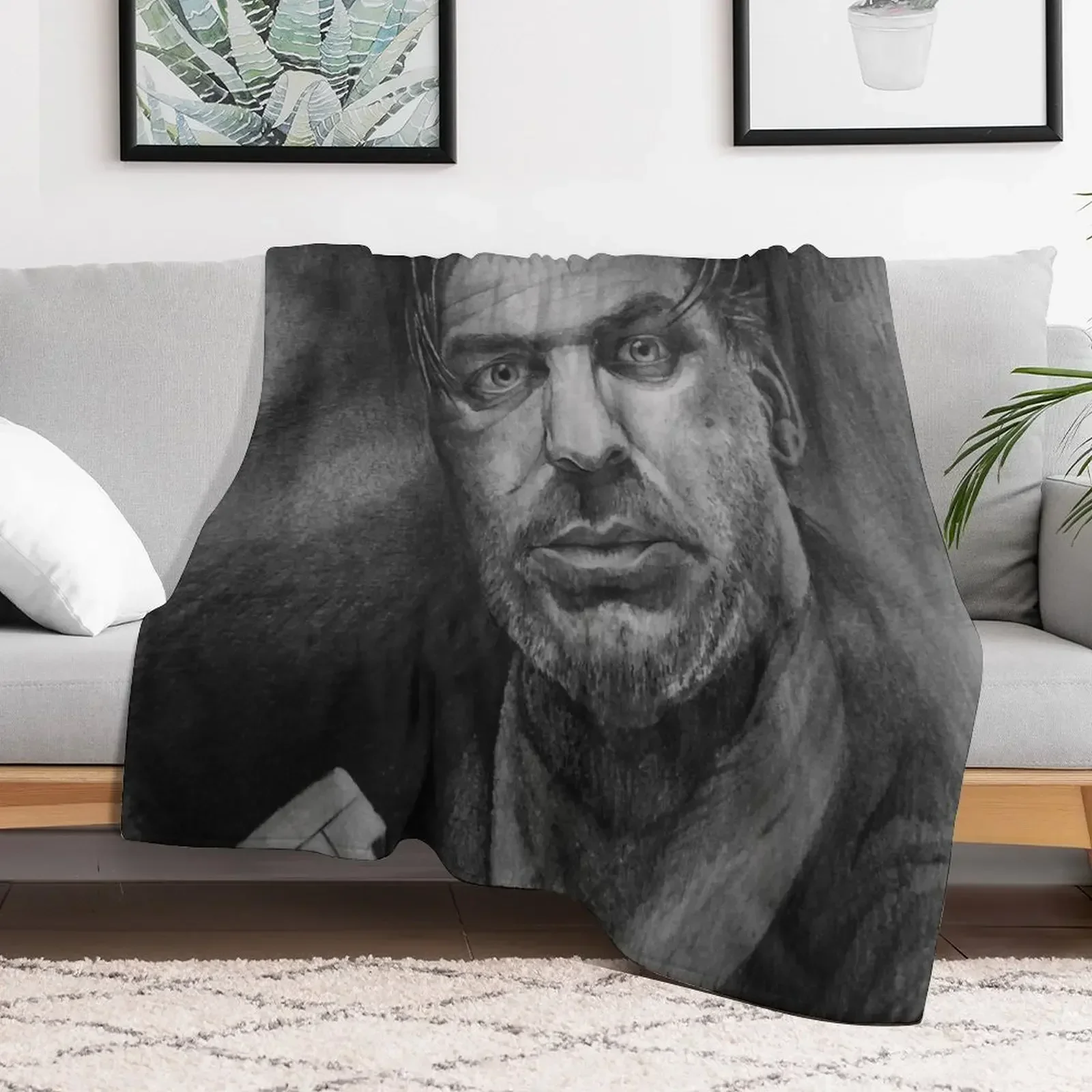 

TIll Lindemann Portrait Throw Blanket Luxury Beautifuls Blankets warm for winter Thin Blankets