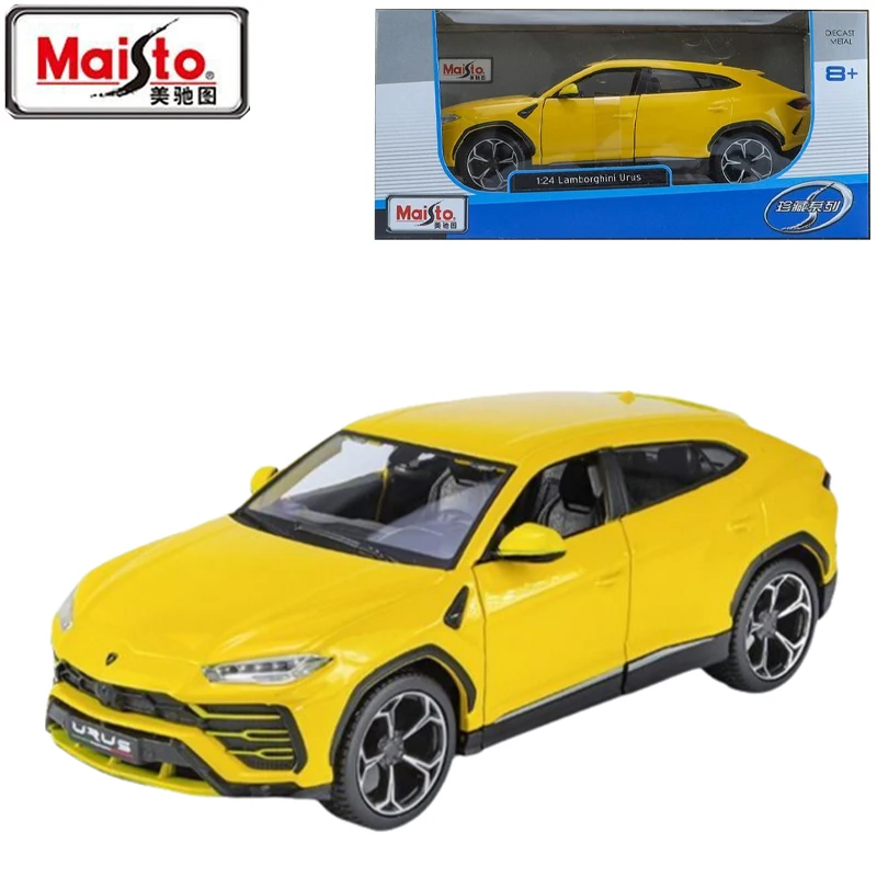 Maisto Original Genuine 1/24 Lamborghini Urus SUV Alloy Casting Replica Supercar Model Toy Collectible Ornament