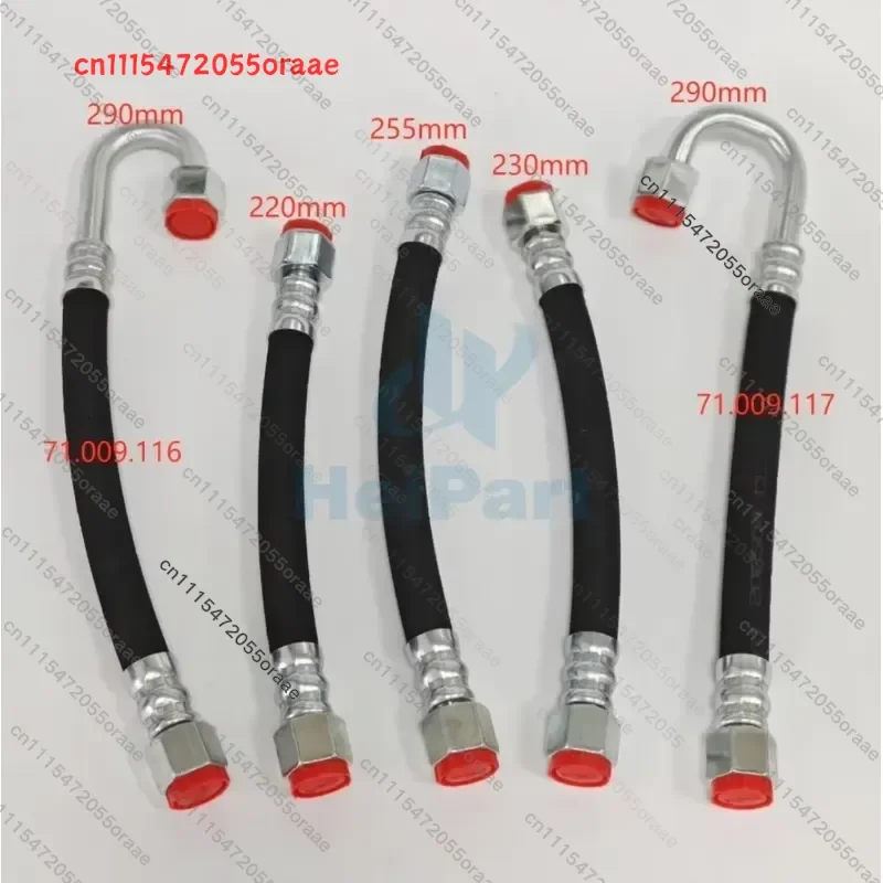 71.009.114 71.009.115 71.009.116 71.009.117 71.009.118 Chilled Union Hose for Heidelberg Offset Printing Machine Spare Parts