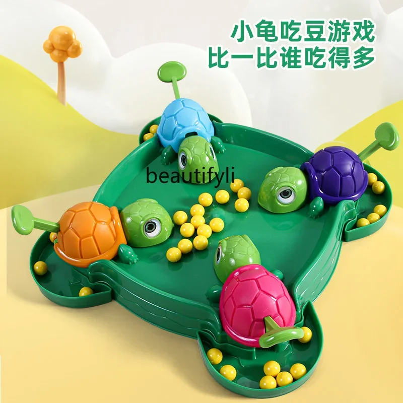 Turtle Pac Multiplayer Desktop Interactive Toys Parent-Child Uncompression Battle 3-8 Years Old, Educational Board Game Toys