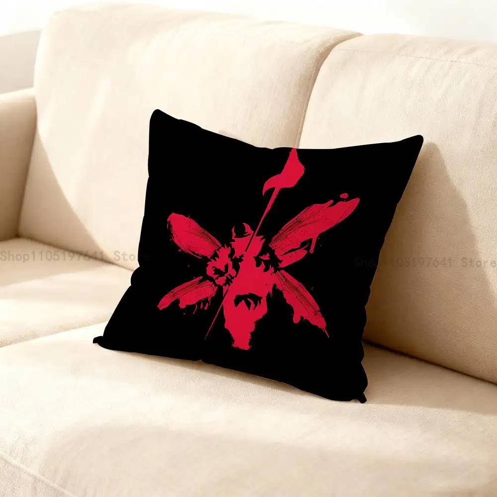 

Singer Band L-Linkin P-Park Pillow Case Plush Pillow Cases Home Decoration Pillow Cover for Sofa Bed Chair Living Room