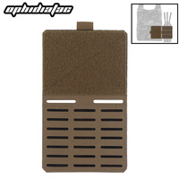 OPHIDIANTAC Molle Board hanger extension panel with paste for vest chest equipped with airsoft gun paintball equipment