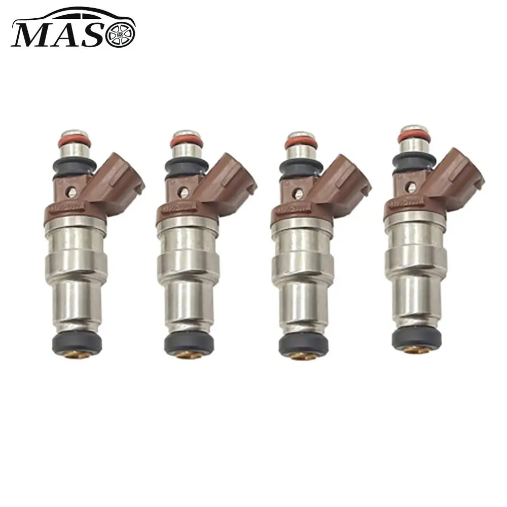 4Pcs Fuel Injectors Nozzle 23250-75050  for Toyota 4Runner Base Sport Utility 4-Door 2.7L 2694CC l4 GAS DOHC Naturally Aspirated