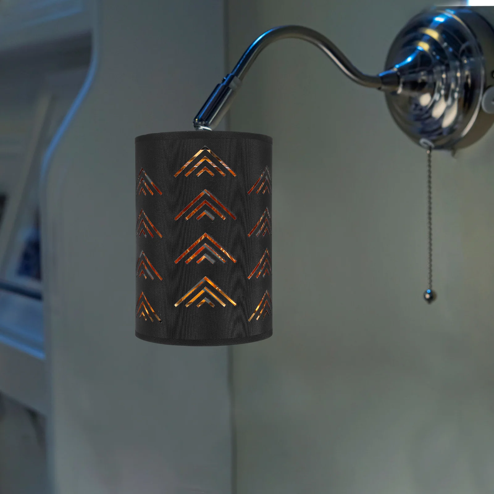 

Modern Hollow Out Metal Lamp Shade E27 Round Replacement Cover for Table Pendant Wall Lights Bedroom Living Room Ambient Light