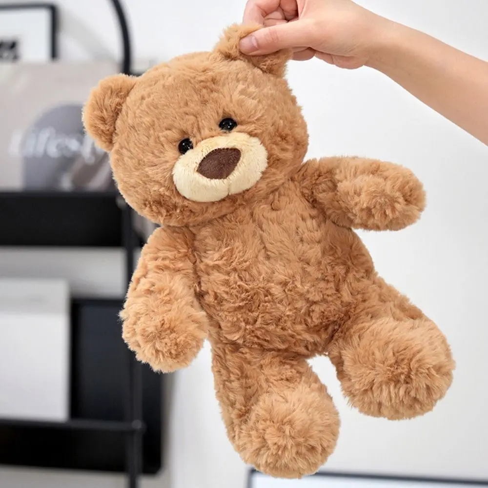 Desktop Decoration Soft Animal Bear Stuffed Simulation Brown Bear Animal Cartoon Bear Stuffed Boys Girls