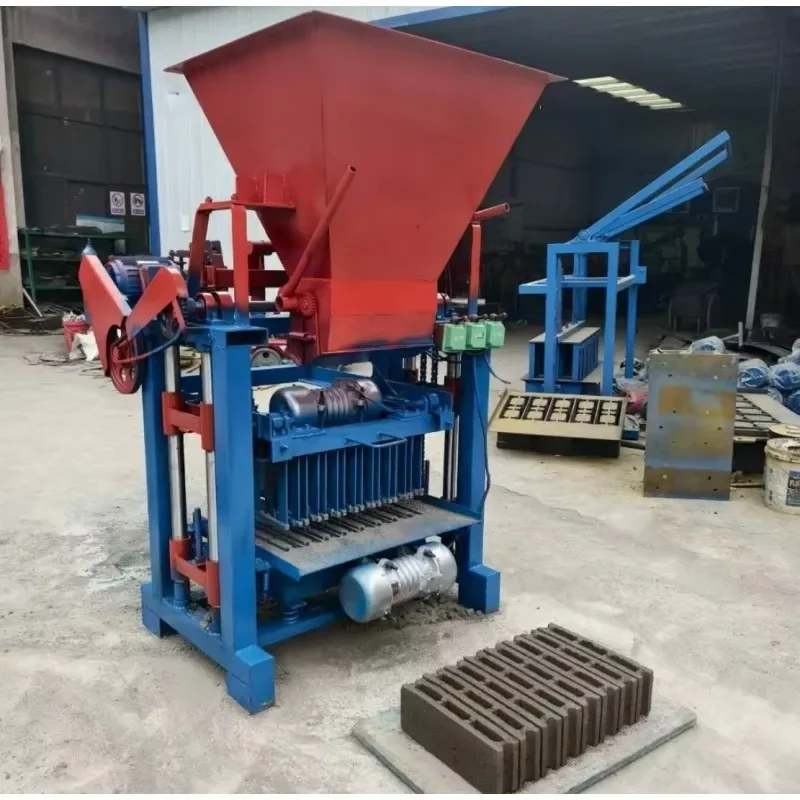 Automatic Paver Laying Brick Making Machine Building Hollow Concrete Cement Brick Moulding Block Making Machine