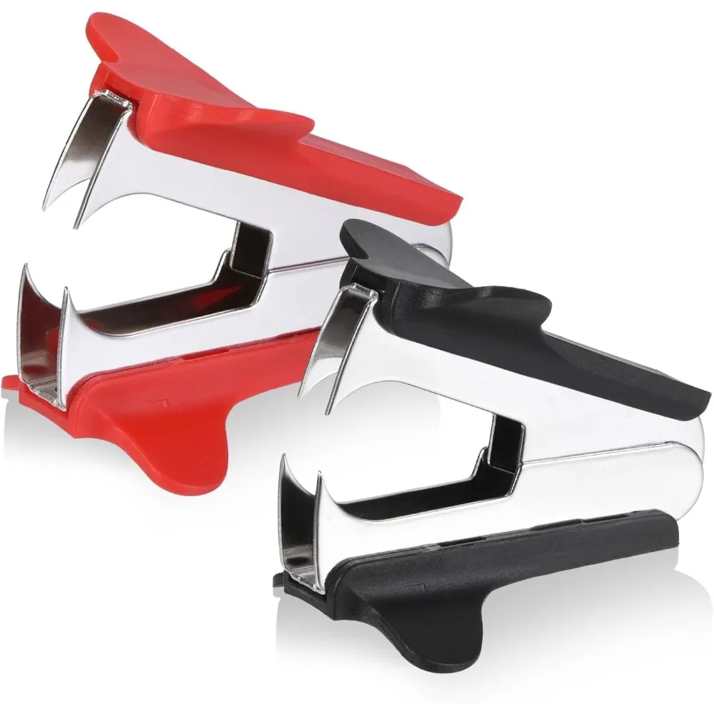 Staple Remover 2 Pack Staple Puller Pinch Jaw Style Staple Remover Tool, Stapler Removers