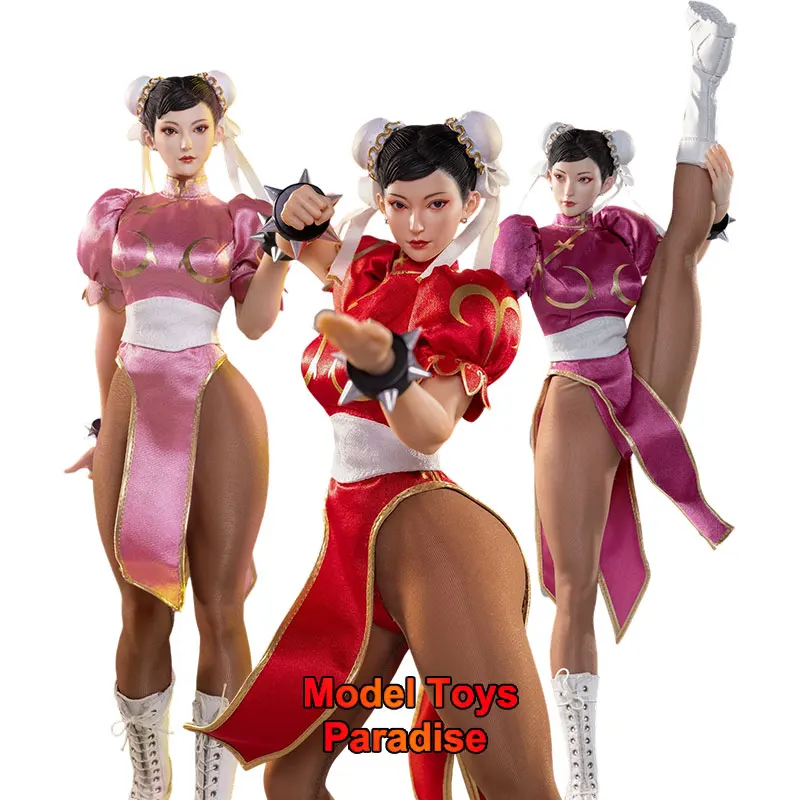 

STAR MAN MS-015 1/6 Коллекционные игрушки Fighting Chunli Qipao Версия Женщина-солдат 12 дюймов Фигурка Модель Подарки для фанатов